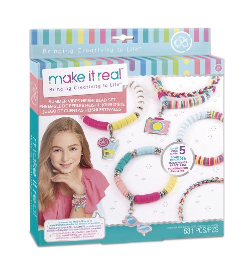Make it real - Bracelets de perles heishi: Jours d'été