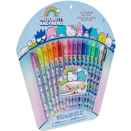 Hello Kitty - Coffret 16 paillettes pour le corps