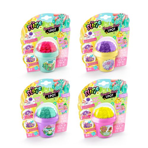 So Slime - Fleur Slime 1 pot, assortiment