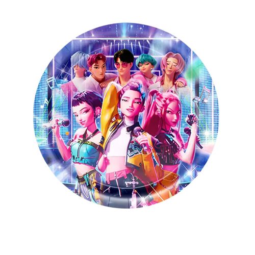 KPop - 10 diner plates 9-inch