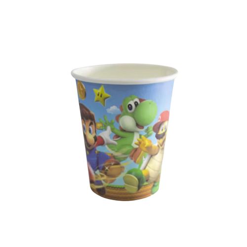 Mario - 10 Disposables cups 9 oz