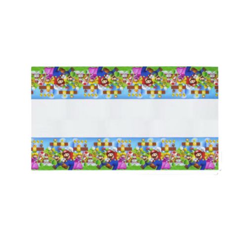 Mario - Rectangular plastic table cover