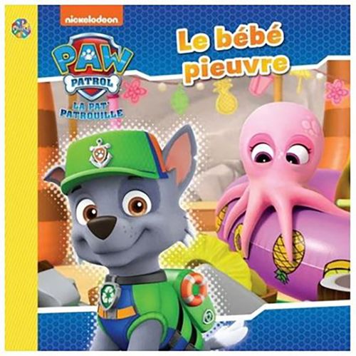 Livre Phidal - Pat' Patrouille, Le bébé pieuvre - Version française