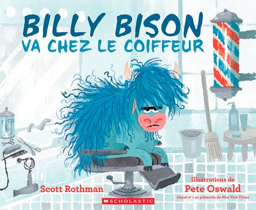 Livre - Billy Bison va chez le coiffeur - Version française
