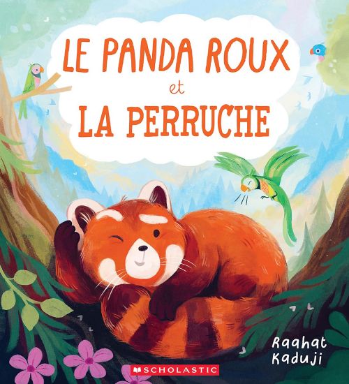 Book - Le panda roux et la perruche - French version