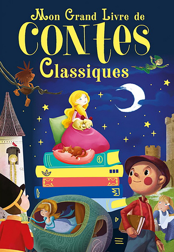 Livre - Mon grand livre de contes classiques - Version française