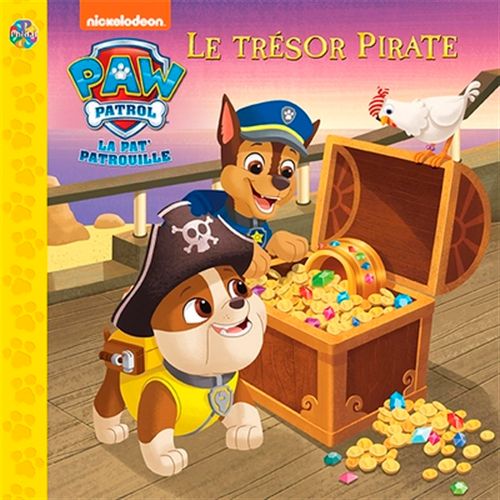 Livre Phidal -  Pat'Patrouille: Le trésor pirate - Version française