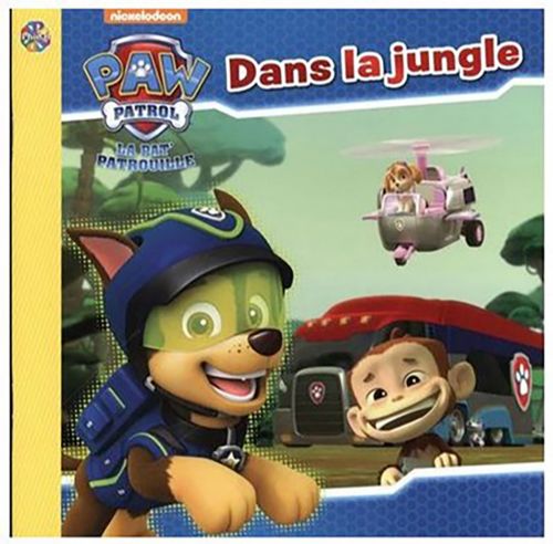 Livre Phidal - Pat' Patrouille dans la jungle - Version française