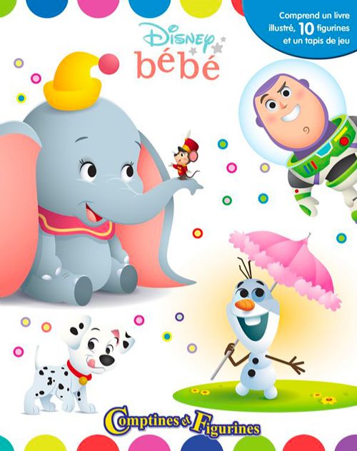 Livre - Comptines et figurines, Disney bébé - Version française