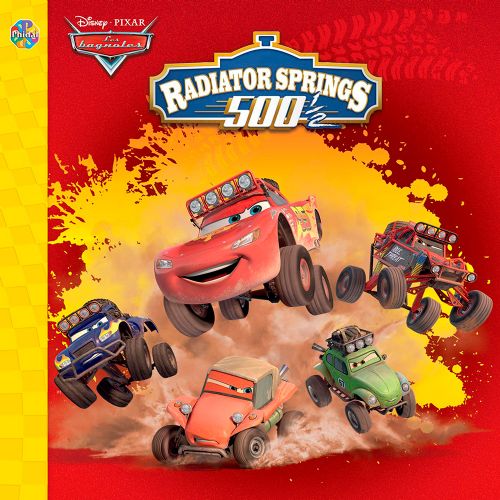 Livre Phidal - Les bagnoles, Radiator Springs 500 1 2 - French version