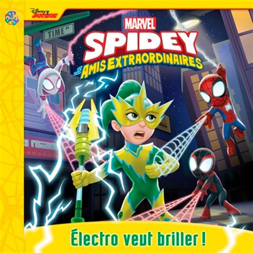 Livre Phidal - Spidey et ses amis extraordinaires: Électro veut briller - Version française