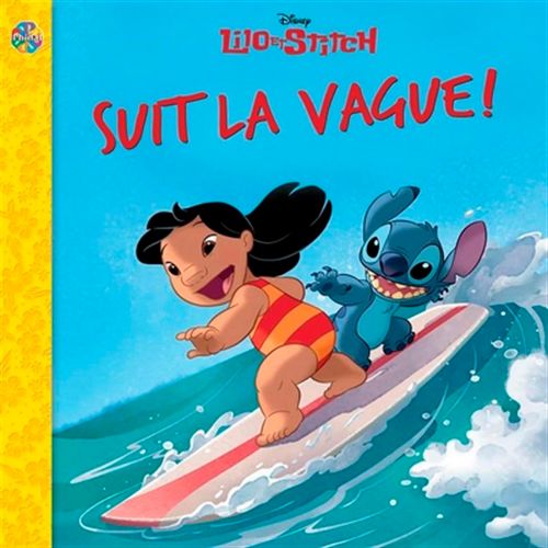 Livre Phidal - Stitch fait des vagues! - Version française