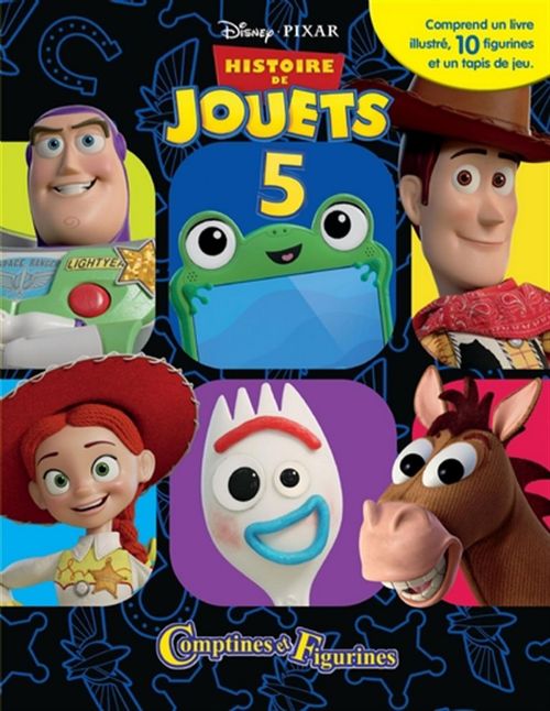 Book - Comptines et figurines, Toy Story 5 - French version