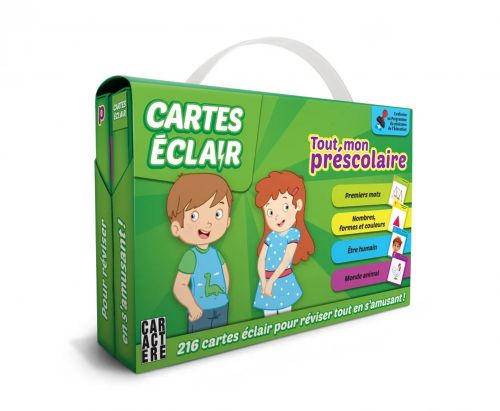 Cartes éclair - Tout mon préscolaire - Version française