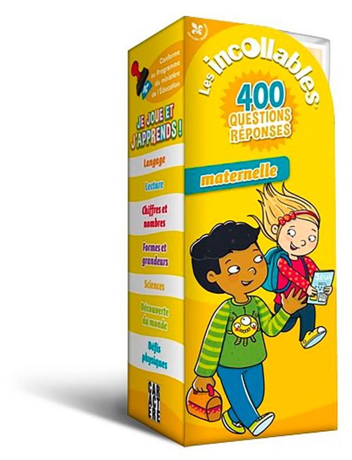 Livre - Les incollables - Maternelle - Version française