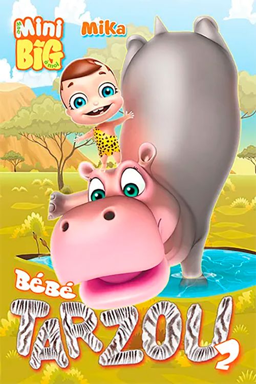 Livre - Mini Big, Bébé Tarzou Tome 2 - Version française