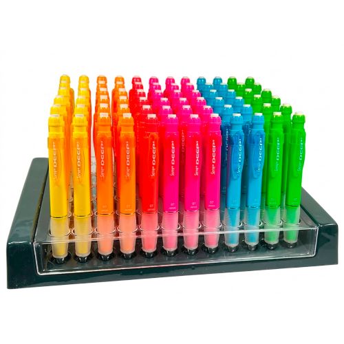 Porte-mines 0,7 mm assortis - Deep neon