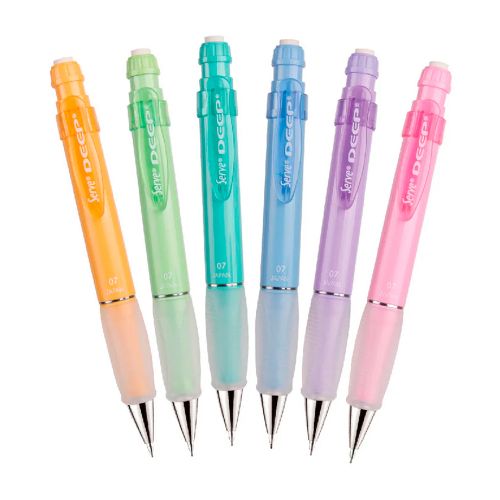 Porte-mines pastel foncé .7 mm assortis