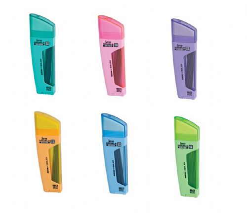Recharge de 80 mines 0.5 mm et efface assortis