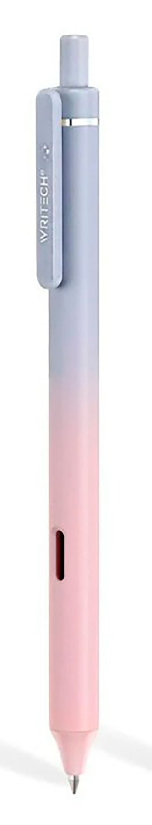 Writech - Stylo gel ombré 0.7mm Bleu et rose (encre noire)