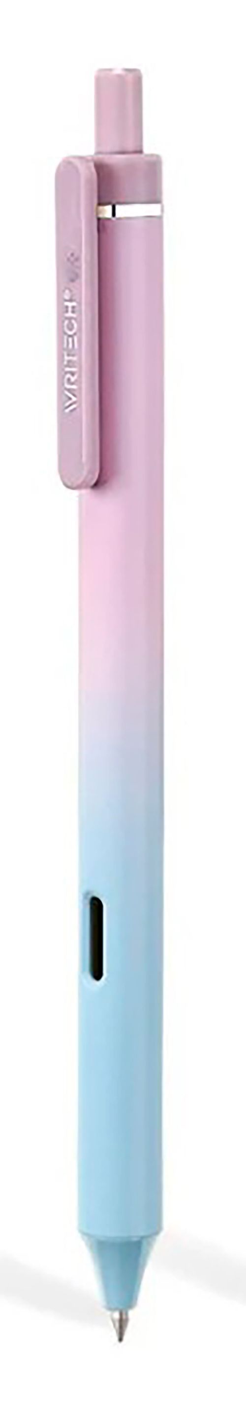 Writech - Stylo gel ombré 0.7mm Mauve et bleu (encre noire)