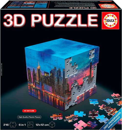 3D Puzzle Cube - Panorama New York