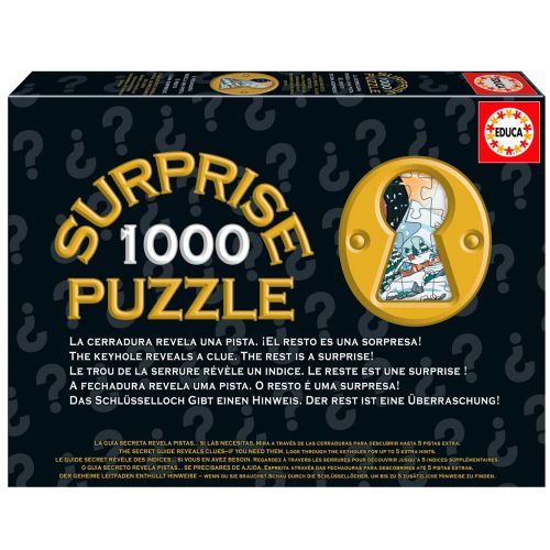 1000 pieces Surprise Puzzle - Antique Xmas