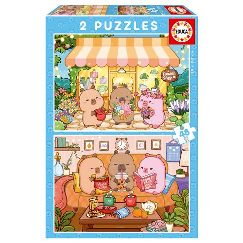 Casse-tête 2x48 pièces - Capyfun