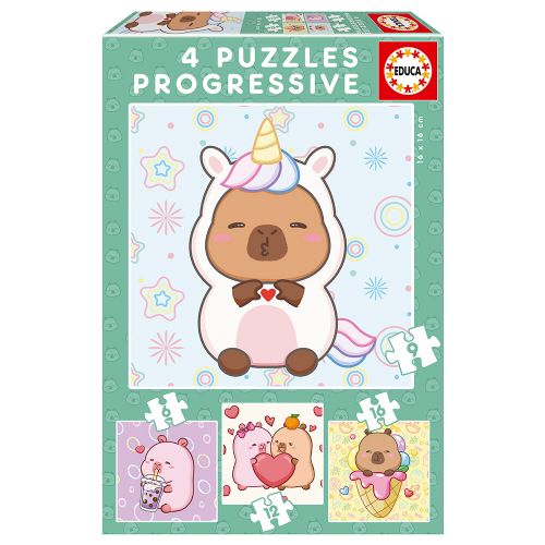 4 Casse-têtes progressifs Capyfun