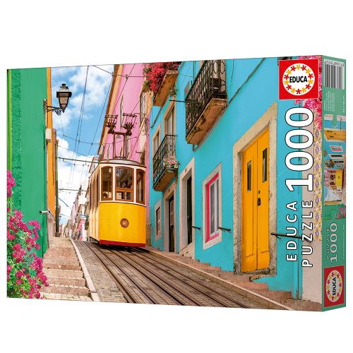 1000 pieces puzzle - Colourful Lisbon