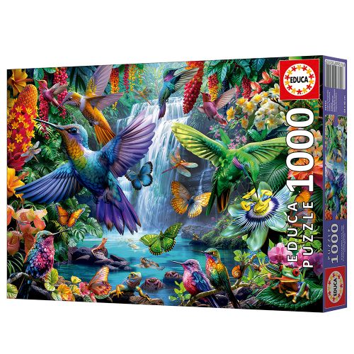 1000 pieces puzzle - Tropical Hummingbirds