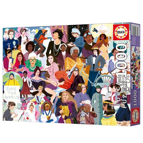 1000 pieces puzzle - Iconic Women