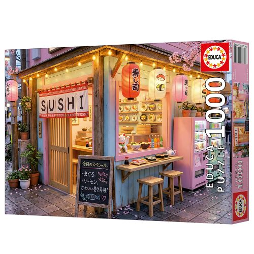 1000 pieces puzzle - Kawaii Sushi
