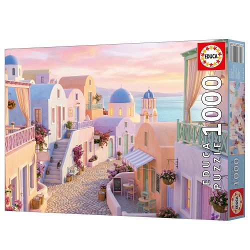 1000 pieces puzzle - Dreamy Santorini