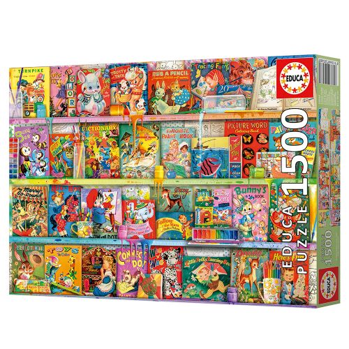 1500 pieces puzzle - The Kitschy Funbook Nook