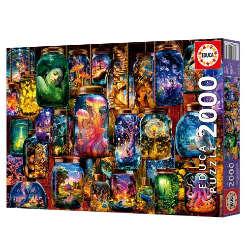 2000 pieces puzzle - Dreams in Jars
