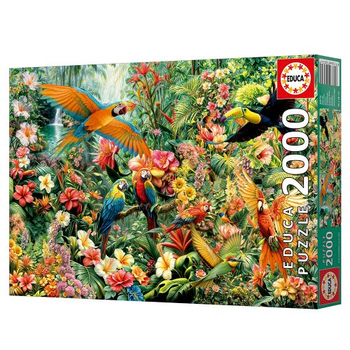 2000 pieces puzzle - Amazon Birds