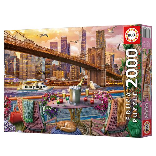 2000 pieces puzzle - New York Romance