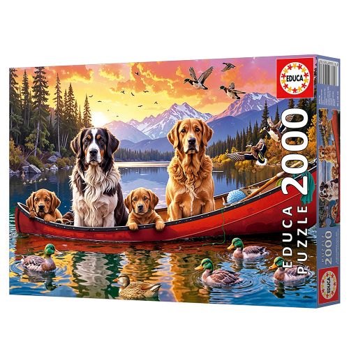2000 pieces puzzle - Sunday with the Kids