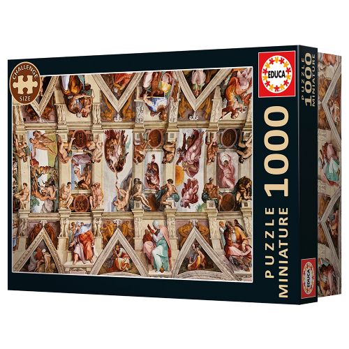 1000 pieces puzzle miniature - Sistine Chapel