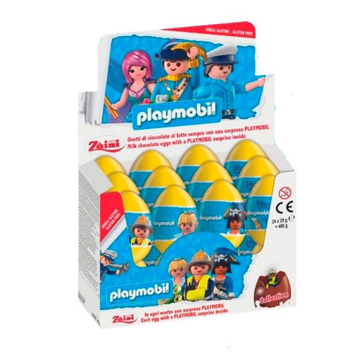 Bonbon - Playmobil - Œuf chocolat, assortiment