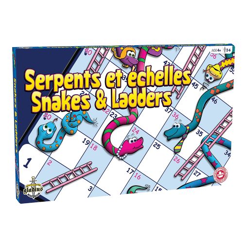 Jeu Serpents et échelles Large