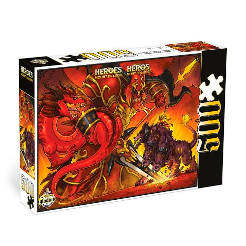 500 pieces puzzle - Heroes Mount Dragon La Bataille des gorges de l'enfer