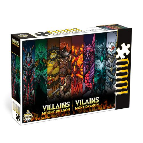 1000 pieces puzzle - Vilains du Mont Dragon