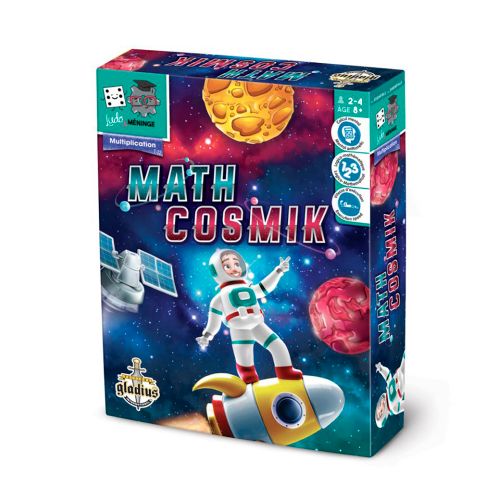 Game Ludo & Méninge - Math cosmik - Bilingual version