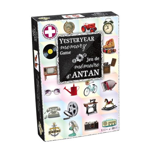 Jeu de mémoire d'Antan - Version bilingue