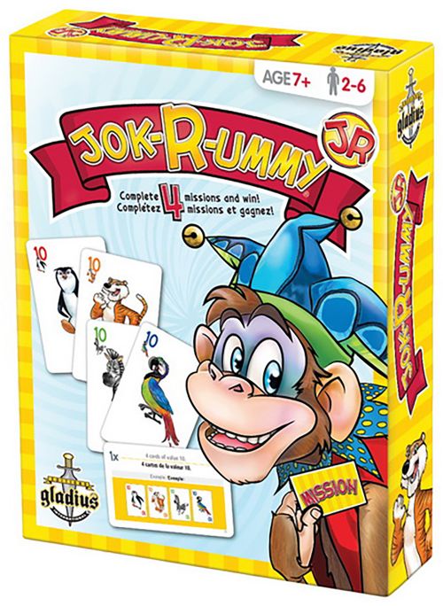 Jeu Jok-R-ummy Jr Nouvelle édition - Version bilingue