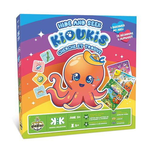 Jeu Cherche et Trouve Kioukis - Version bilingue