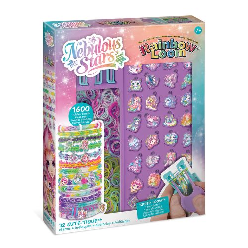 Nebulous Stars - Rainbow Loom Charm Bracelet Set