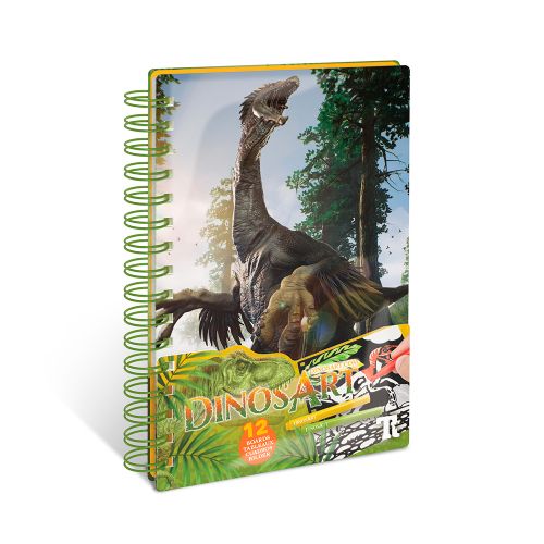 DinosArt - Tableaux de velours: Petit carnet créatif